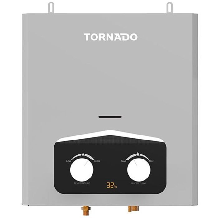 Tornado Gas Heater - No Chimney - 6L - Silver - GH-6SN-S - Image 1