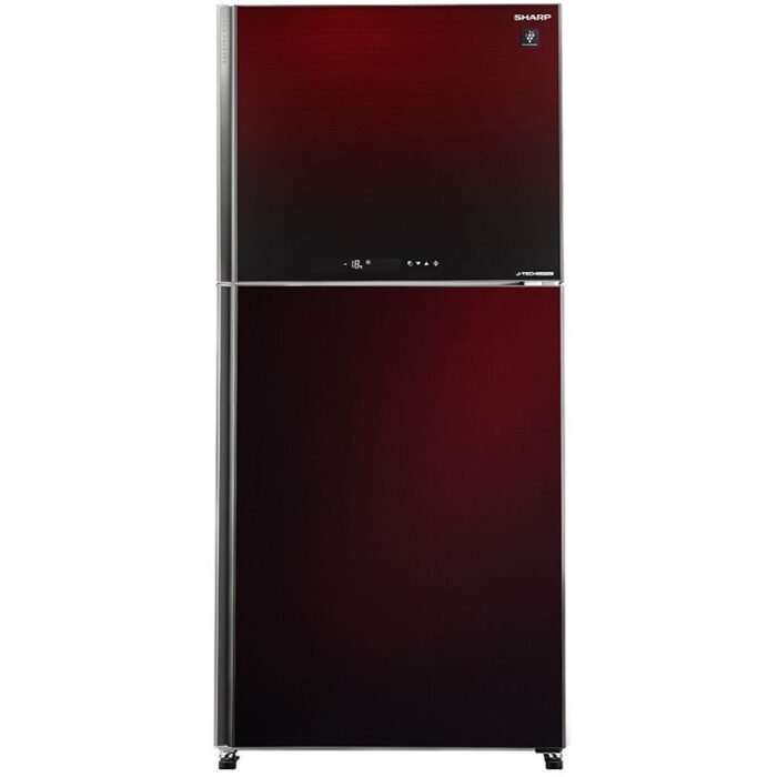 Sharp No Frost Refrigerator - 396L - Top Freezer - J-Tech Inverter Technology - Red - SJ-GV48G-RD - Image 1