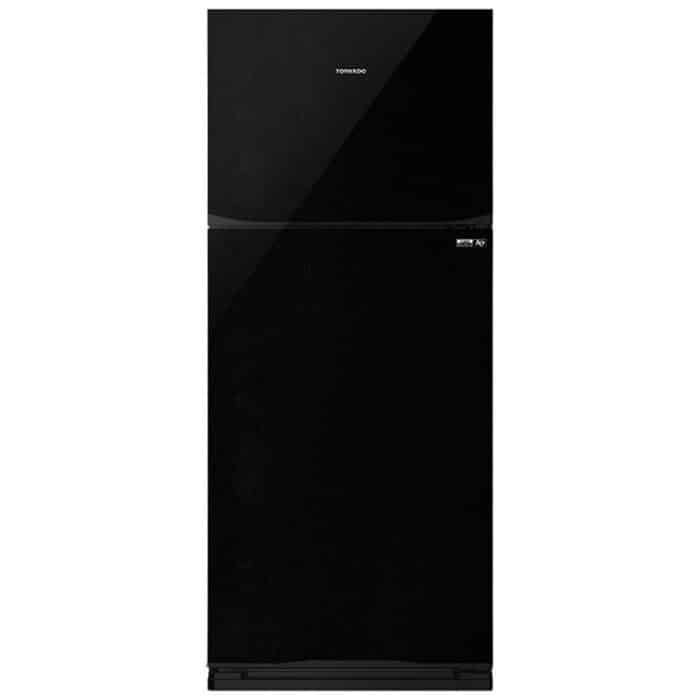 Tornado No Frost Refrigerator - 450L - Top Freezer - Ag+ Nano Deodorizer Filter - Black - RF-580T-BK - Image 1