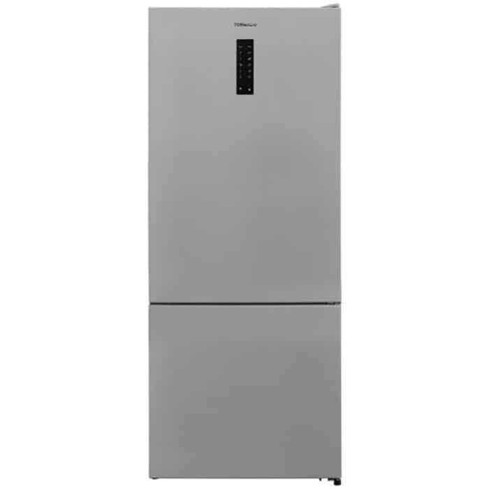 Tornado No Frost Refrigerator - 430L - Bottom Freezer - Digital Touch Control - Silver - RF-452BVT-SLS - Image 1