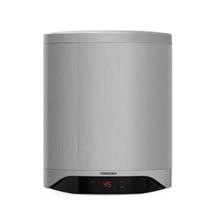 Tornado Electric Water Heater - Digital Screen - 40L - Silver - TEEE-40DS - Image 1