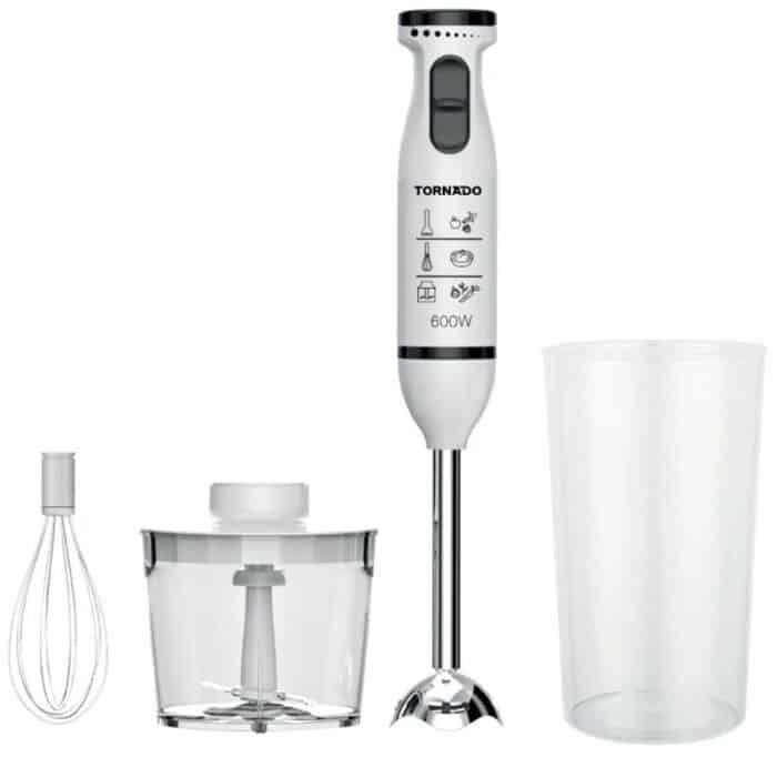 Tornado Hand Blender - 700ml - 600w - White - HB-600GWT - Image 1