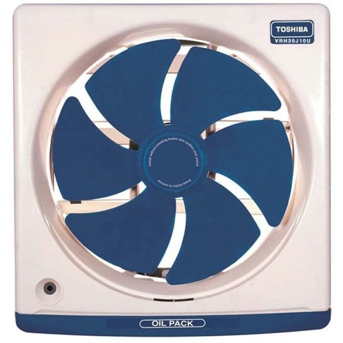 Toshiba Kitchen Ventilating Fan - 20cm - With Oil Drawer - Blue - VRH20J10U - Image 1