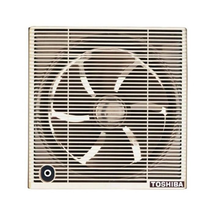 Toshiba Bathroom Ventilating Fan - 30cm - With Front Guard for Privacy - Creamy - VRH30S1C - Image 1