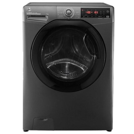 Hoover Automatic Front Load Washing Machine - 7K - Inverter Motor - Silver - H3WS17TMF3R-ELA