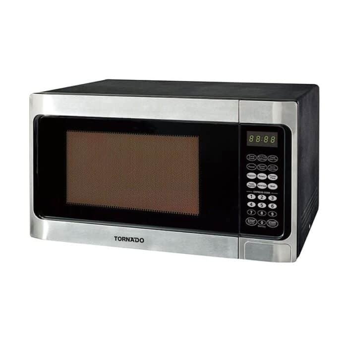 Tornado Microwave - 36L - 1000W - 6 Menus - Grill - Silver -TMD-36GE-SS - Image 1