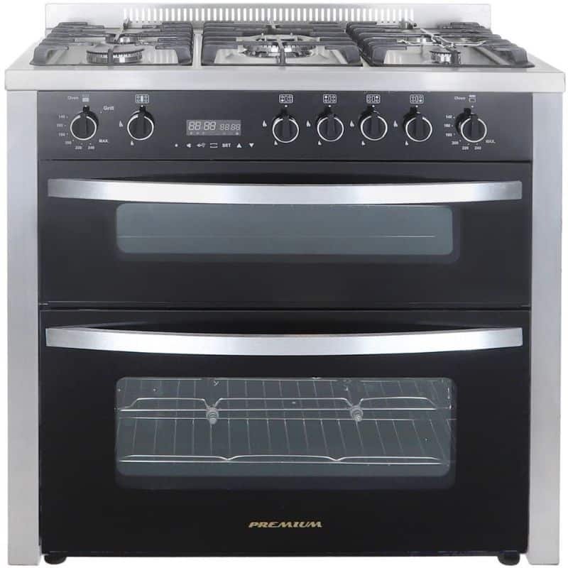 Premium Cooker - 5 Burners - 90cm - Oven Fan - Stainless - PRM6090SS-1GC-511-IDSP-DV Premium Cooker - 5 Burners - 90cm - Oven Fan - Stainless - PRM6090SS-1GC-511-IDSP-DV - Image 1
