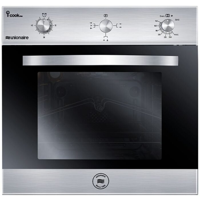 Unionaire ICook Built In Gas Oven - 70L - Size 60cm - With Grill - Stainless - BO66S1-119-SF-AL - Image 1
