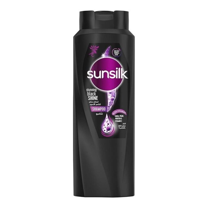 Sunsilk Stunning Black Shine Shampoo - 600ml - Image 1