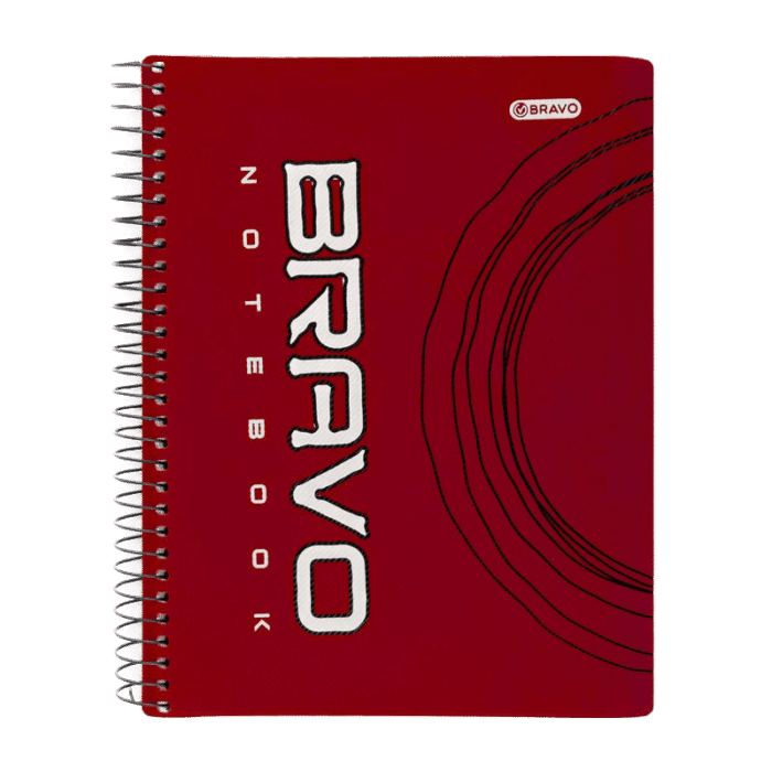 Bravo Notebook - 4 Subjects - 160 Papers - Size A4 - Image 1