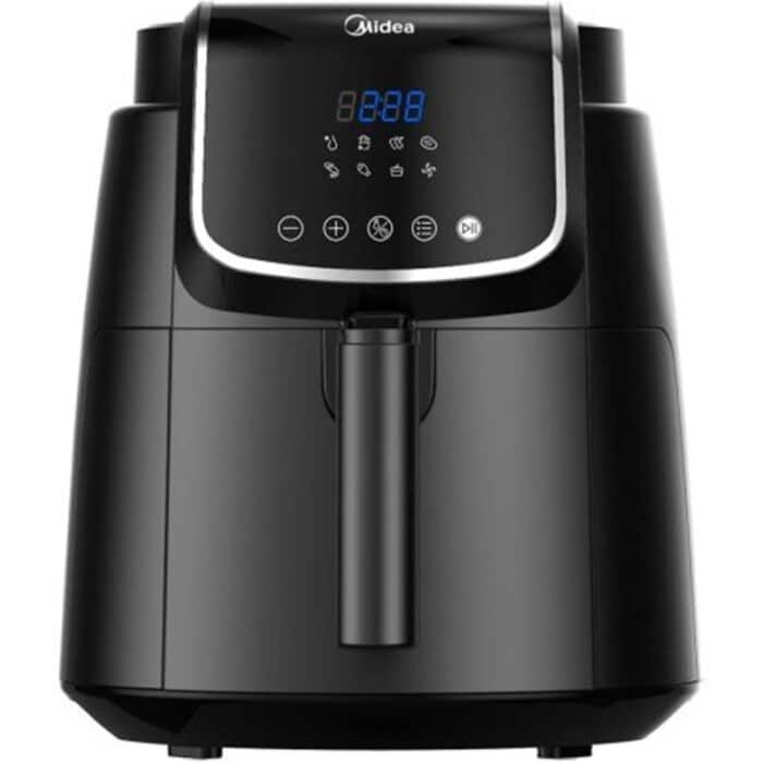 Midea Digital Air Fryer - 4L - 1500W - Dual Cyclone Rapid Air Technology - Black - MF-CN40D2 - Image 1