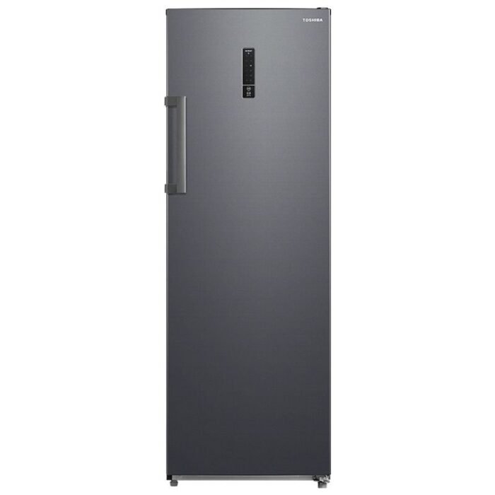 Toshiba Miraco No Frost Deep Freezer - 238L - 7 Drawers - Energy Saving - Morandi Grey - GR-RU312WE-DMN(06) - Image 1