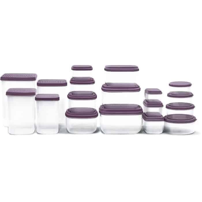 Al Watania Prime Food Containers - 18 Pieces - Image 1