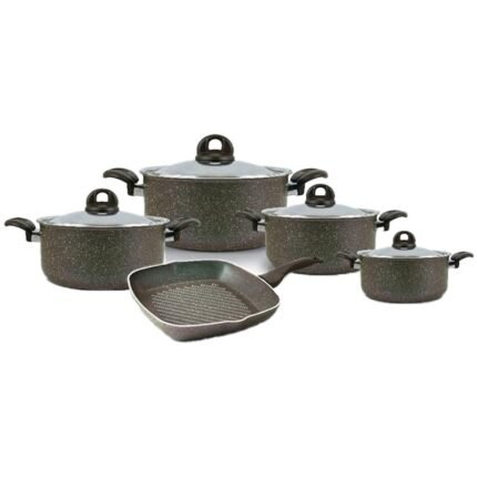 Trueval Plus Non-Stick Cookware Set - 9 Pieces