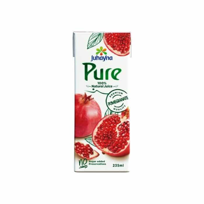 Juhayna Pure Pomegranate Juice - 235ml - Image 1
