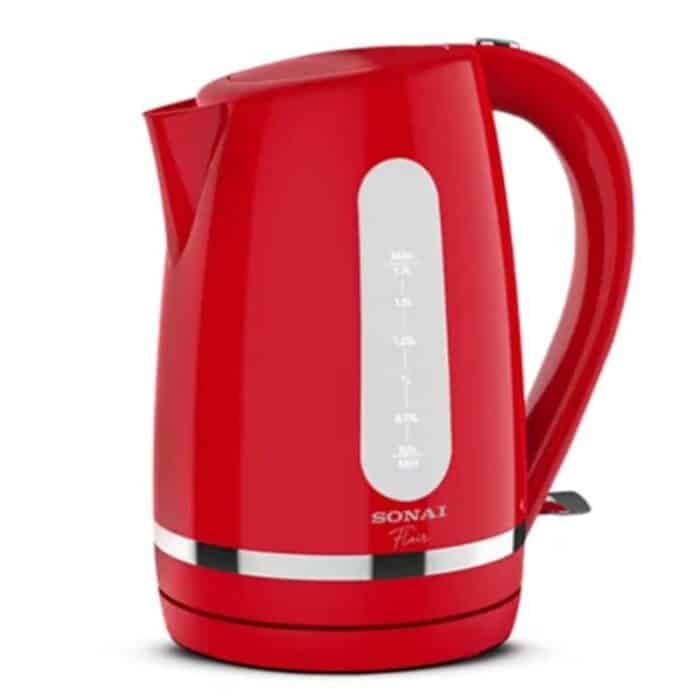 Sonai kettle - 1.7L - 2200W - Red - SH -2021 - Image 1