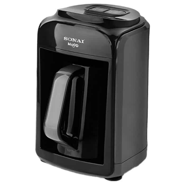 Sonai Mood Coffee Machine - 4 Cups - 535W - Lumia Sense Technology - Black - MAR-420 - Image 1