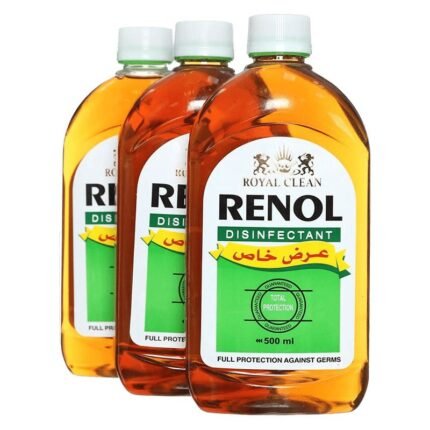 Renol Liquid Disinfectant - 500ml x 3 Pieces