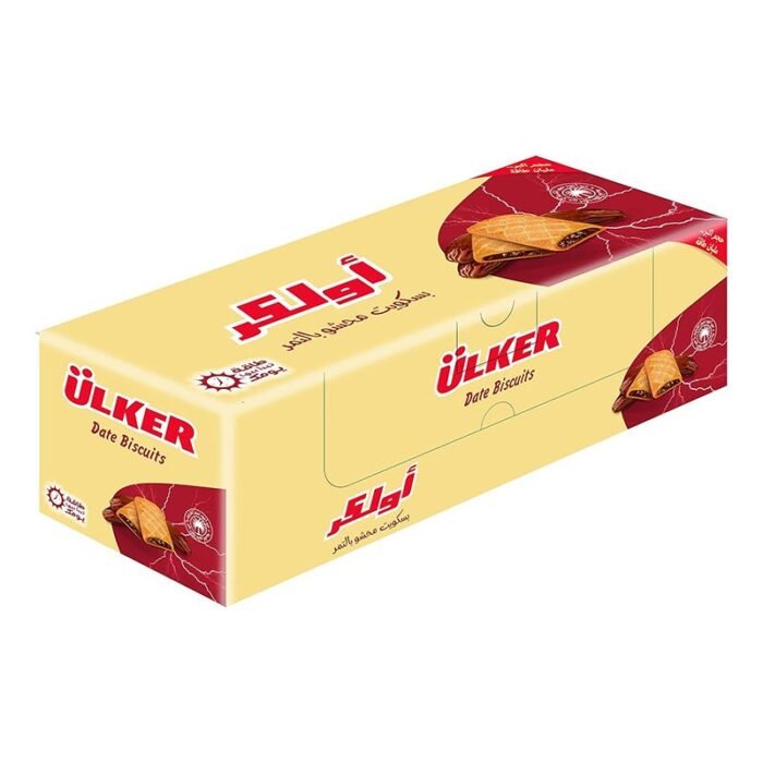 Ulker Dates Biscuits - 54g x 6 Pieces - Image 1