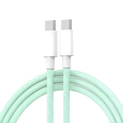 كابل مشاركة الطاقة من لاففينتو - USB C إلى USB C - 60 واط - أخضر - MP35G