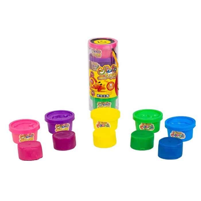 Bingo Dough 5 Mini Cans - Style 2 - Image 1