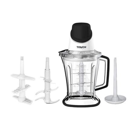 Touch Meat Chopper - 1.5L - 700W - Garlic Peeler - Black - 40544