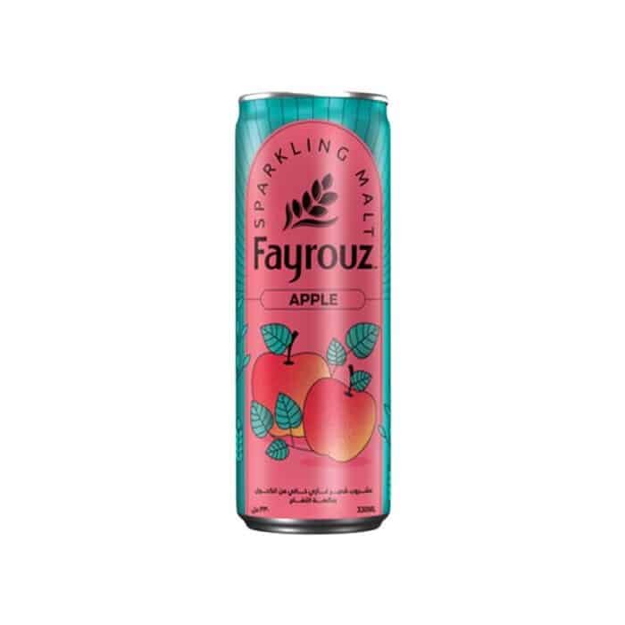 Fayrouz Apple Malt Drink - 330ml - Image 1