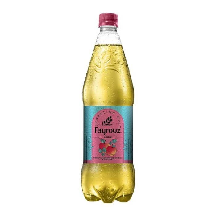 Fayrouz Apple Non-Alcoholic Malt Drink - 970ml - Image 1