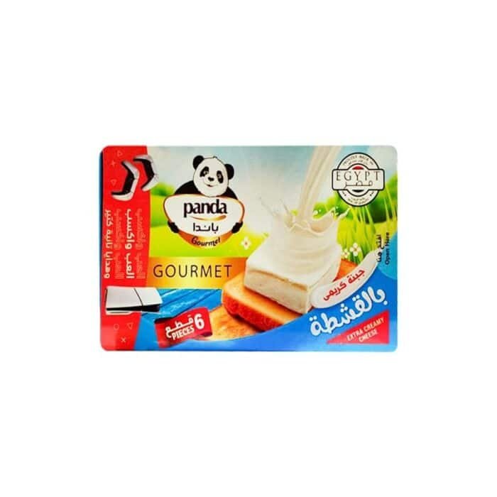 Panda Gourmet Squared Extra Creamy Cheese - 6 Pieces - Image 1