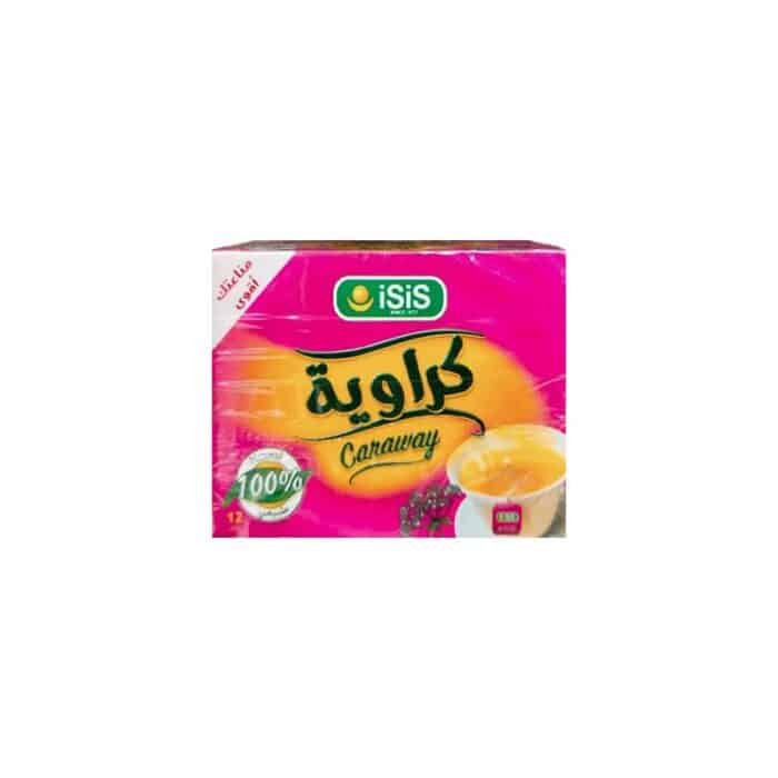 ⁦مشروب أعشاب الكراوية من آي إس آي إس إس - 12 كيس⁩ - الصورة ⁦1⁩