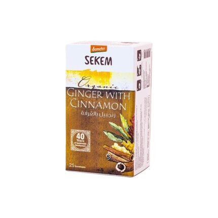 Sekem Cinnamon Ginger Herbal Drink - 25 Bags