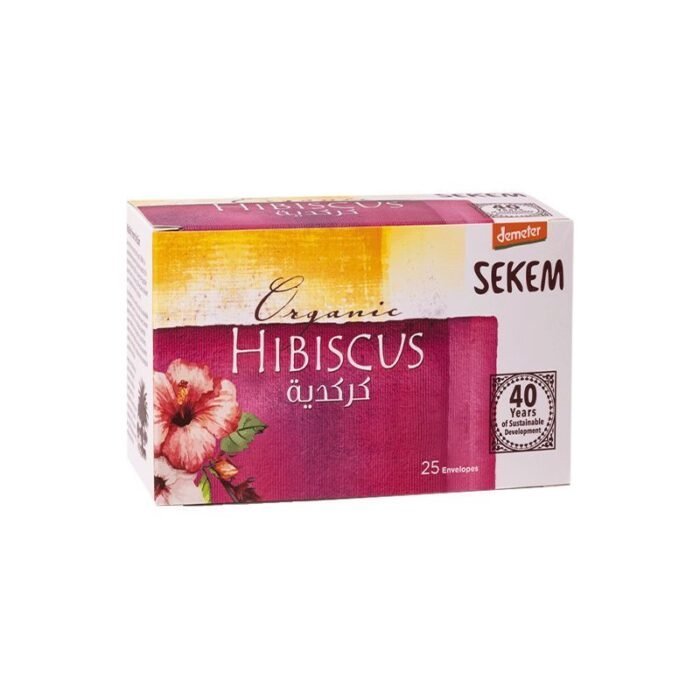Sekem Hibiscus Herbal Drink - 25 Bags - Image 1