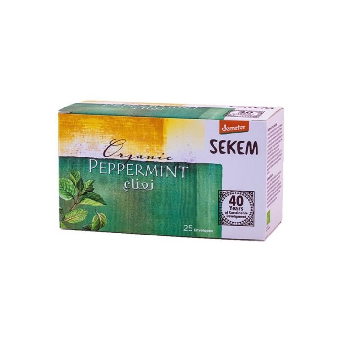 Sekem Peppermint Herbal Drink - 25 Bags - Image 1