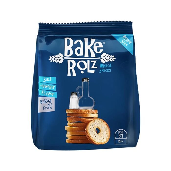 Bake Rolz Vinegar & Salt Snacks - 38-42g - Image 1