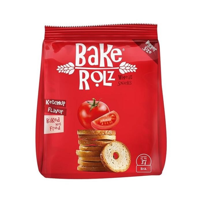 Bake Rolz Ketchup Snacks - 68 - 72g - Image 1