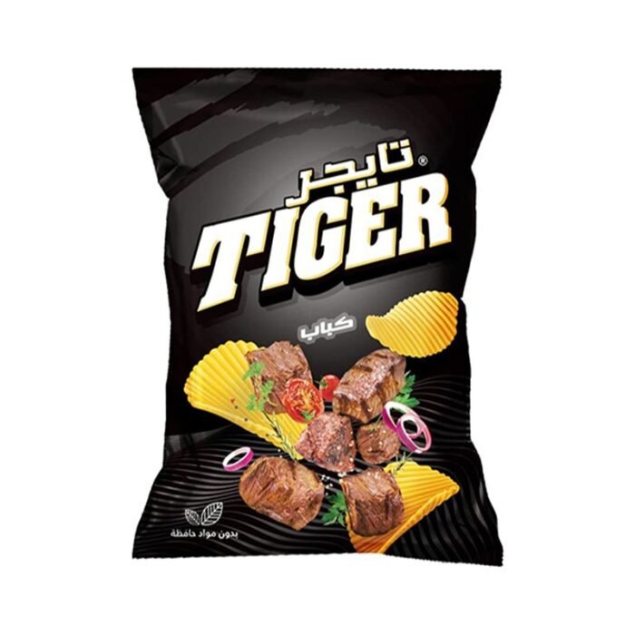 Tiger Kebab Potato Chips - 37-47g - Image 1