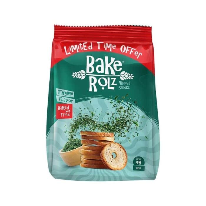 Bake Rolz Thyme Snacks - 56-60g - Image 1