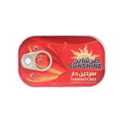 سردين صن شاين سردين حار - 125غم