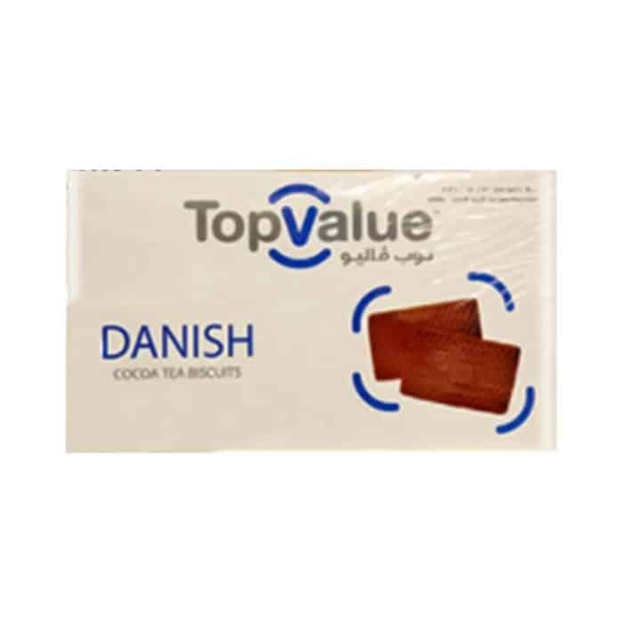 Top Value Danish Cocoa Tea Biscuits - 750g - Image 1
