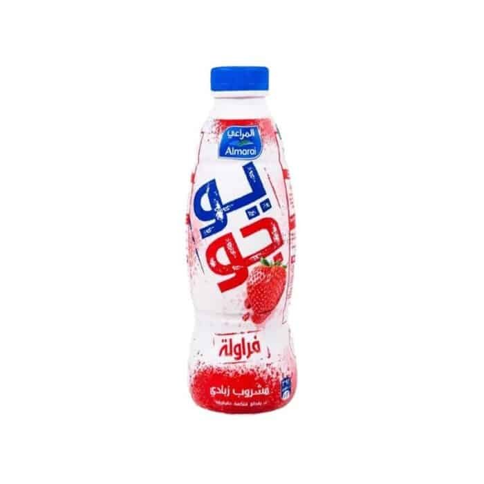 Almarai You Go Strawberry Yogurt Drink - 425ml - Image 1