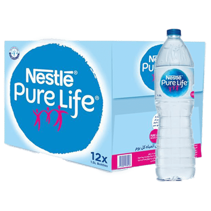 Nestle Pure Life Water - 1.5L x 12 Bottles - Image 1