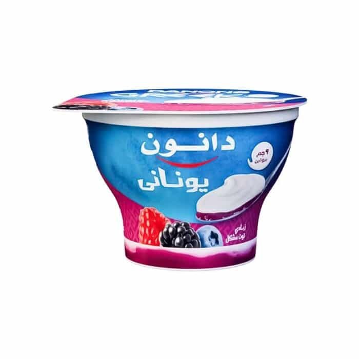 Danone Mixed Berries Greek Yogurt - 170g - Image 1