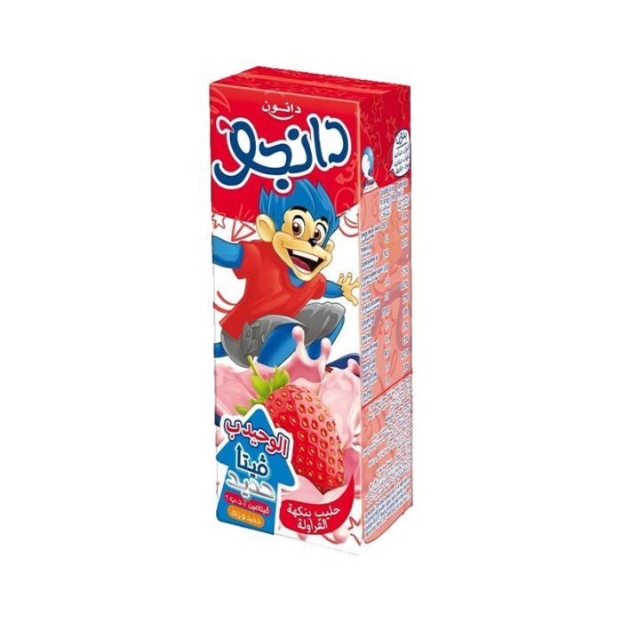Danone Dango Strawberry Milk - 190ml - Image 1