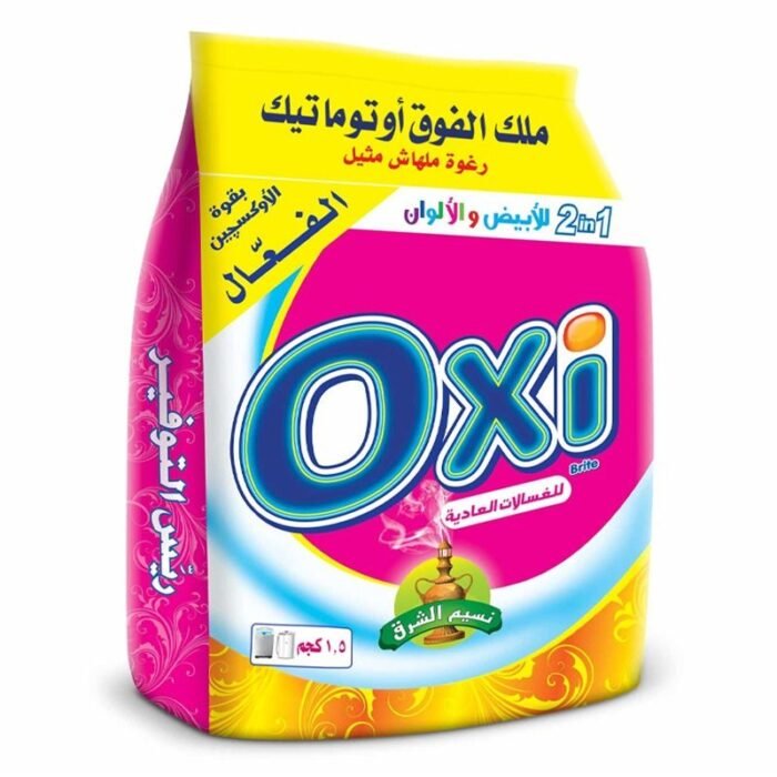⁦منظف الغسيل أوكسي أورينتال بريز - 1.5 كيلو⁩ - الصورة ⁦1⁩