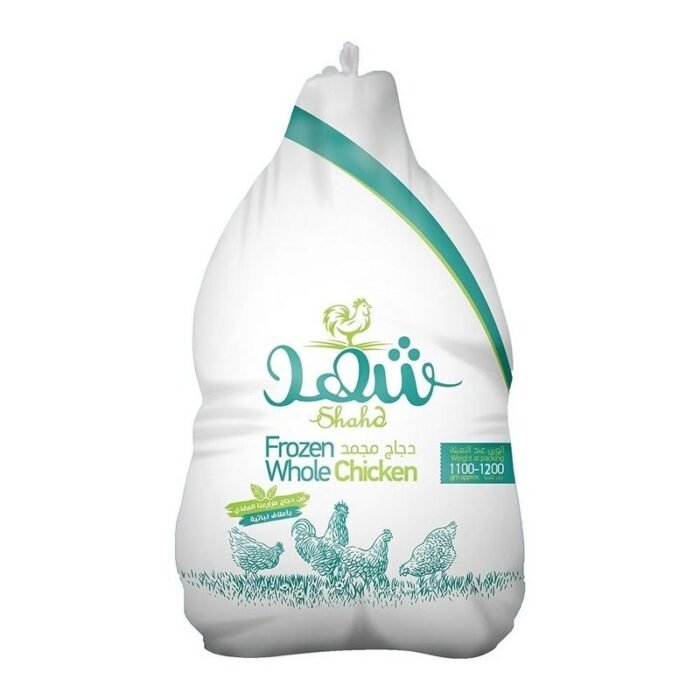 Shahd Frozen Whole Chicken 1100/1200g - Image 1