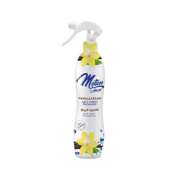 Motion Vanilla Cream Air & Fabric Freshener - 400ml - Image 1