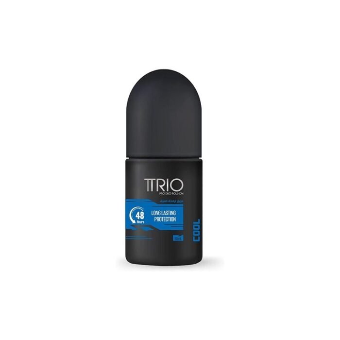 Trio Men Cool Deodorant Roll-On - 50ml - Image 1