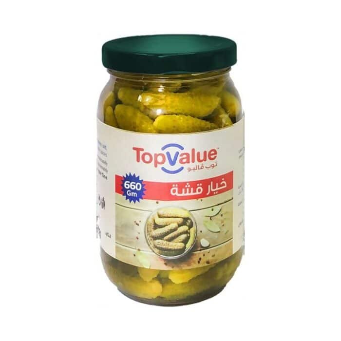 Top Value Pickled Straw Cucumber - 660g - Image 1