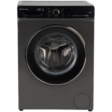 White Point Automatic Front Load Washing Machine - 9K - Inverter Motor - Graphite - WPW9121TSSWVSG