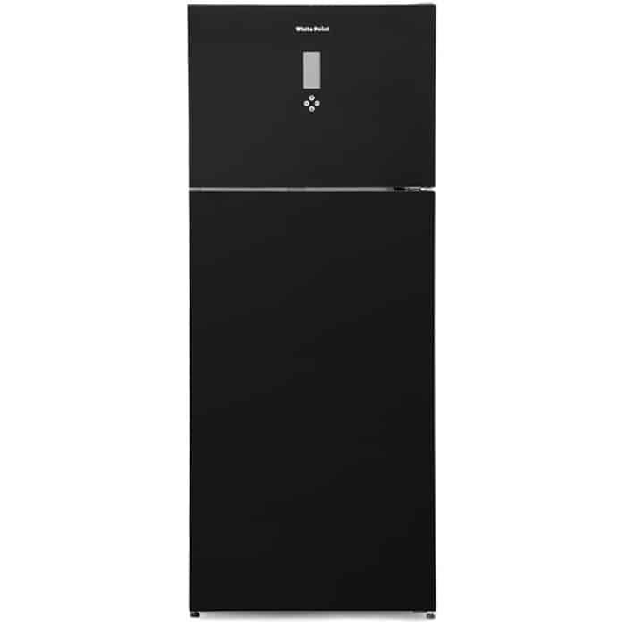 White Point No Frost Refrigerator - 525L - Top Freezer - Multi Air Flow - Black Glass - WPR543DGVB - Image 1